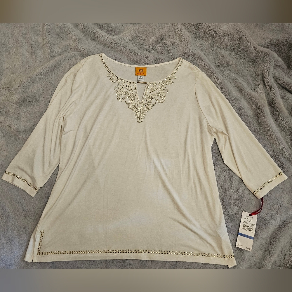 Ruby Rd 3/4 Sleeve - Picture 1 of 7